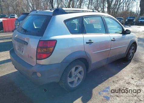 2003 Pontiac Vibe из США, поврежденный, VIN 2Y2SL62843Z402495